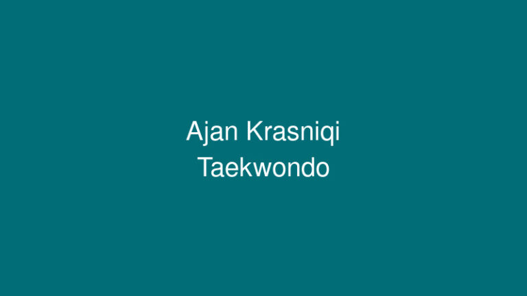 Talenti shqiptar që po pushton taekwondon zvicerane: Ajan Krasniqi shkëlqen me fitore dhe rekorde